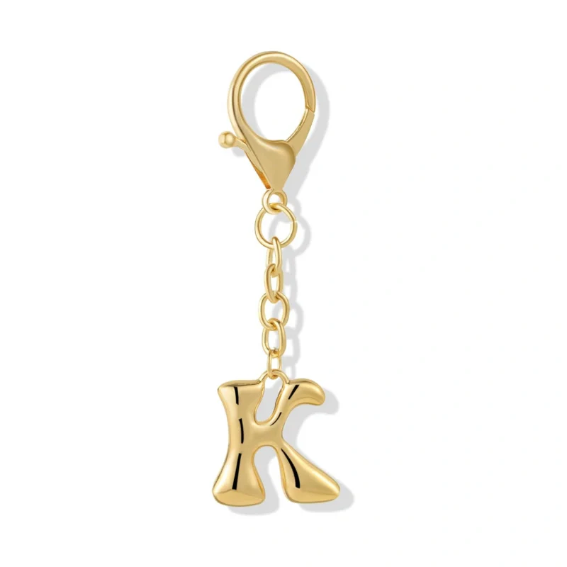 Bubble Initial Letter - Bag Charm - Image 11