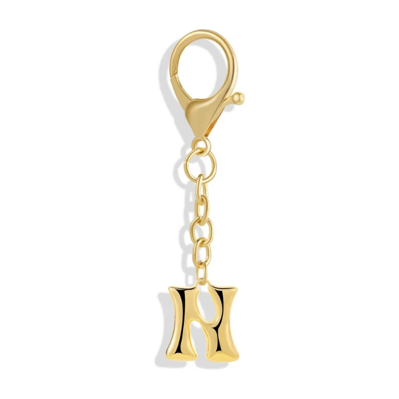 Bubble Initial Letter - Bag Charm - Image 14