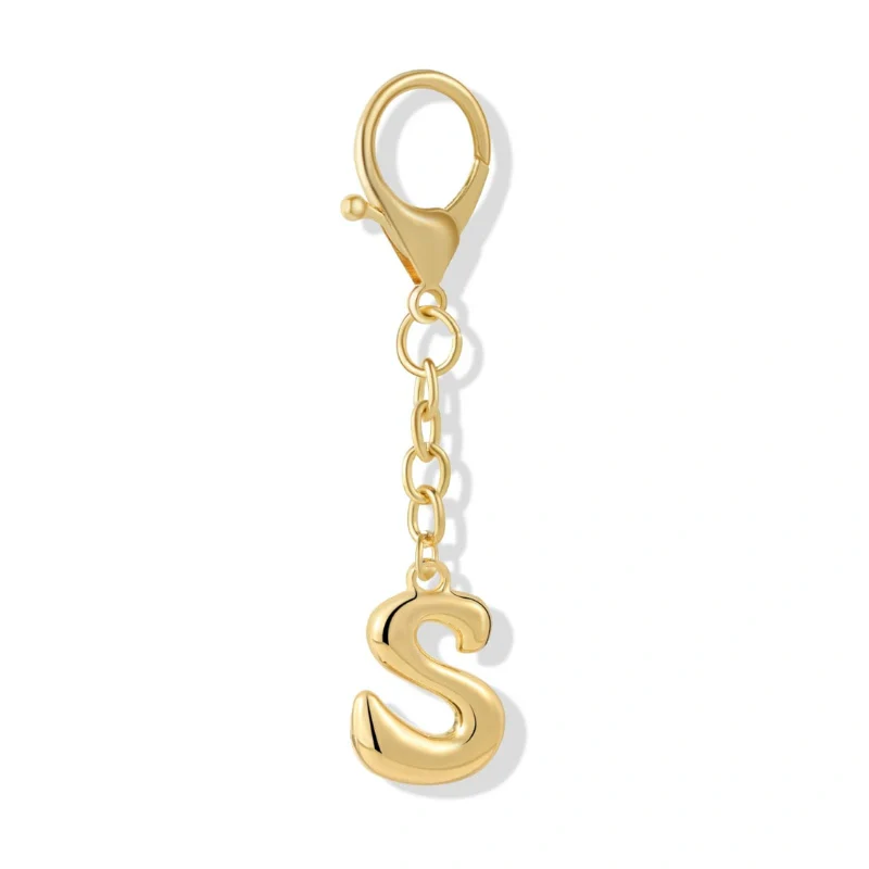 Bubble Initial Letter - Bag Charm - Image 19