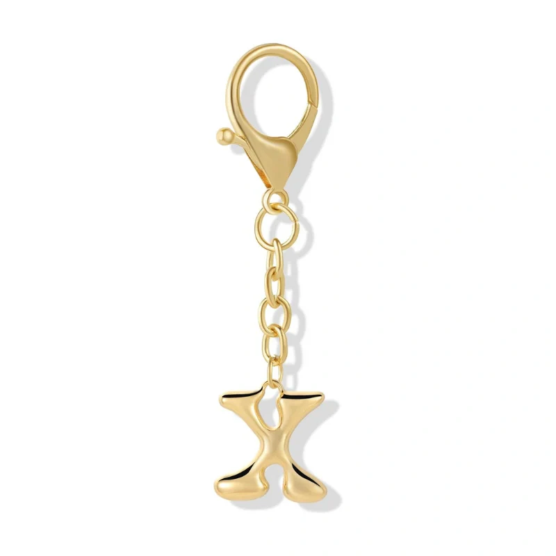 Bubble Initial Letter - Bag Charm - Image 24
