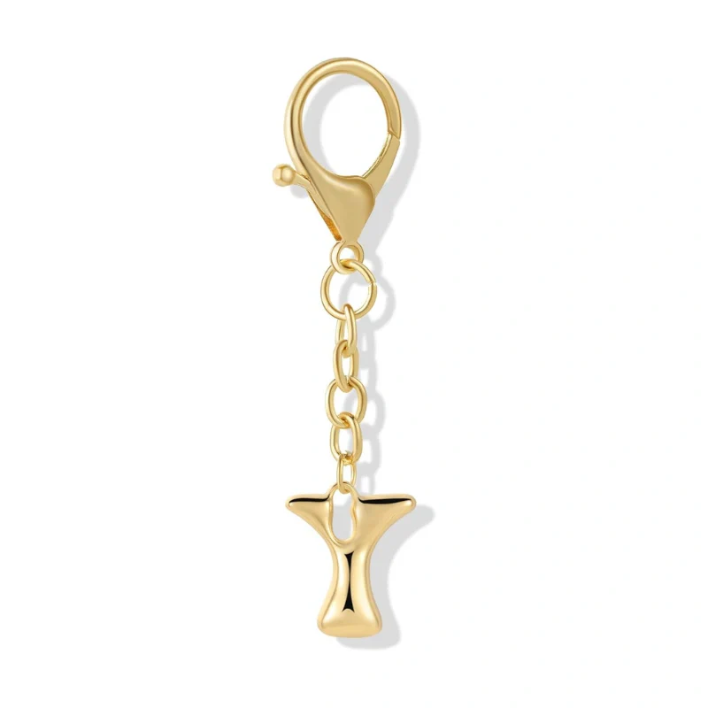 Bubble Initial Letter - Bag Charm - Image 26