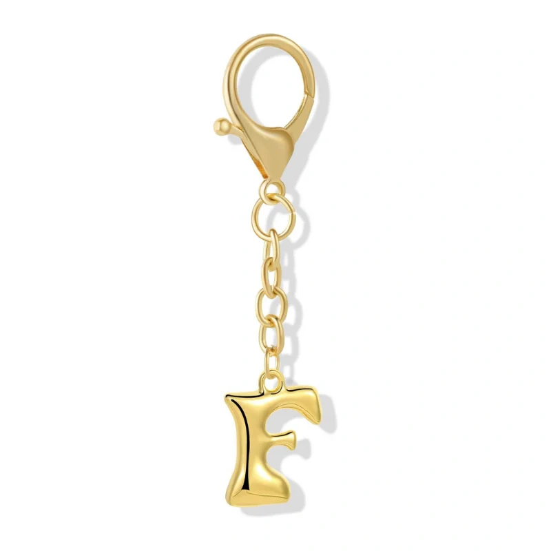 Bubble Initial Letter - Bag Charm - Image 6