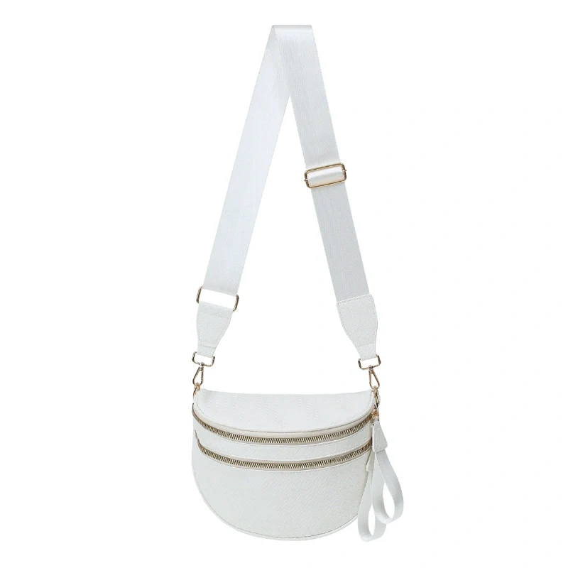 GoFree - Woven Leather Bum Bag - Image 12