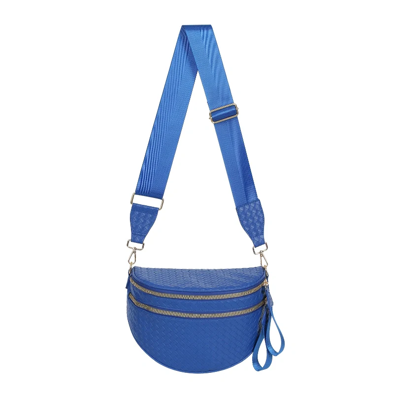 GoFree - Woven Leather Bum Bag - Image 13