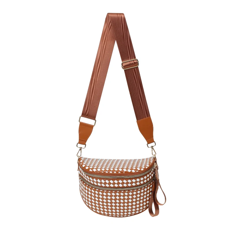 GoFree - Woven Leather Bum Bag - Image 15