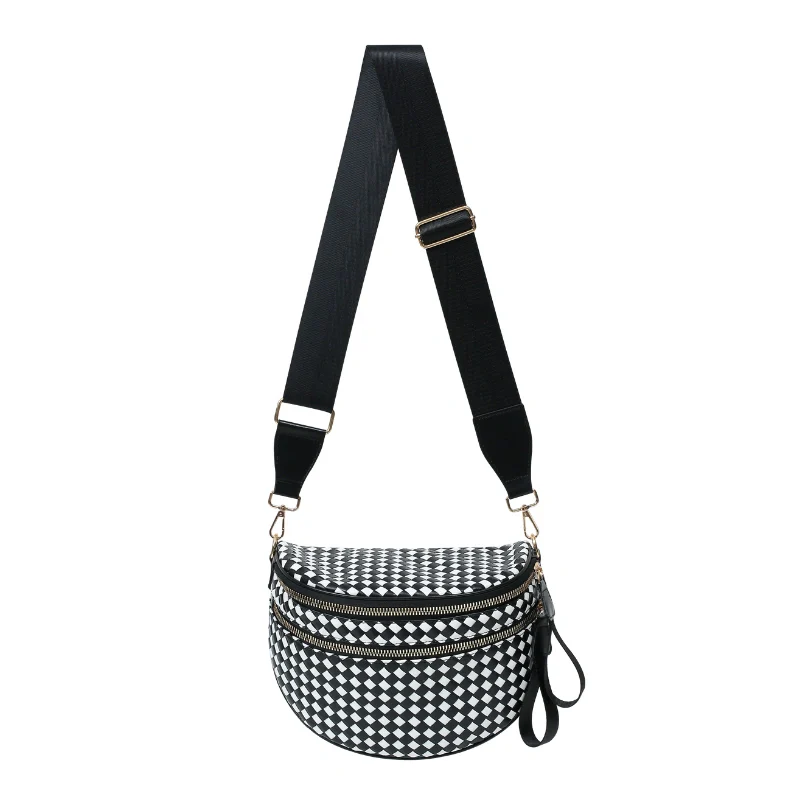 GoFree - Woven Leather Bum Bag - Image 16