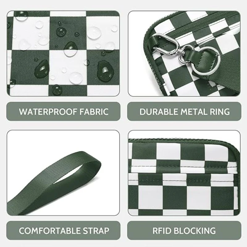 Quilted Wallet (Checkered) - Image 4